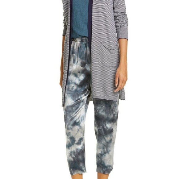 NEW $395 Stripe Silk Blend Cardigan ATM ANTHONY TH - Picture 4 of 10